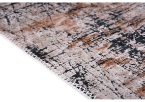 Modrý prateľný behúň 80x300 cm Abstract Colors – Vitaus