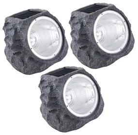 Eglo Eglo 48505 - SADA 3x Solárne LED osvetlenie 3xLED/0,06W EG48505