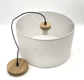 Brilagi - LED Luster na lanku ANTHONY 1xE27/60W/230V dub/biela