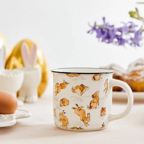 Hrnček MIRMA so zajačikmi 846958 370 ml