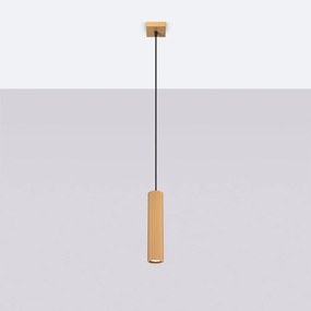 Závesné svietidlo v zlatej farbe Gleam – Sollux