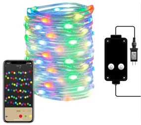 Immax NEO 07735L-LED RGB Stm. vonkajší pásik 7,2W/230V 10m IP44 Wi-Fi Tuya