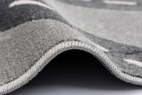 Detský koberec FD Sensi Trip popolový