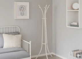 Stojanový vešiak HEMDE biely LOF5325