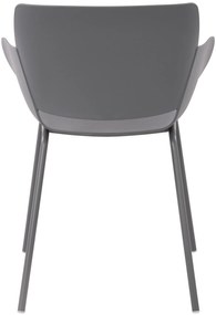 Stolička Alpena - tmavo šedá