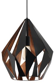 Eglo 49878 - Závesné svietidlo CARLTON 1 1xE27/60W/230V