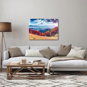 Obraz farebné jesenné krajiny (70x50 cm)