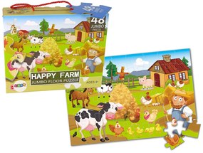 Lean Toys Puzzle 48 dielikov – Zvieratká na farme