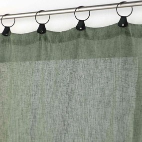 Kaki voálová záclona 140x240 cm Linka – douceur d'intérieur