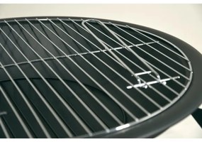 Prenosné ohnisko na drevo s roštom 48 cm