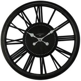 Nástenné hodiny Ria, čierna