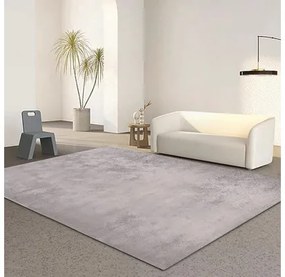 Dekoratívny koberec Shaggy Wellness 200 x 300 cm strieborný