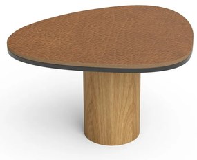 Koňakovohnedý nástenný oceľový háčik Dot L Bull – LIND DNA