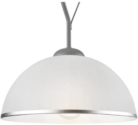 Luster na tyči RETRO 1xE27/60W/230V strieborná