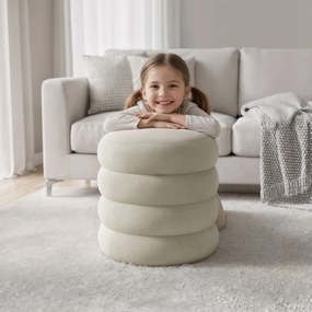 Taburet Snuggo II krémový