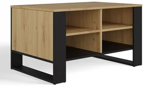 Konferenční stolek LAWA Modern 4P Slim II dub artisan/černý