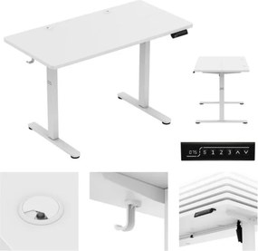 Elektrický výškovo nastaviteľný stôl Mark Adler Leader 6.9 biely