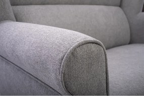 Dvoumístná pohovka LOFT 144 cm šedá
