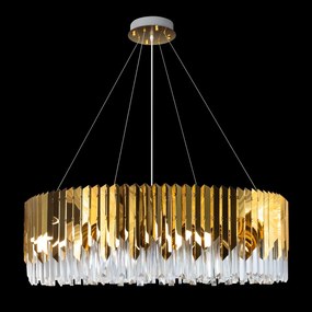 Dekoračná lampa EMILY 100x32 cm zlatá