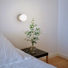 Sivé nástenné svietidlo SULION Creta, výška 10 cm