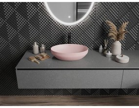 Mexen Cornelia, umývadlo na dosku 50 x 36 cm, ružová matná, 21885044