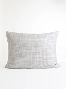 Bavlnená obliečka na vankúš Renforcé 70 × 90 cm – Jasmine žíhaná hnedá