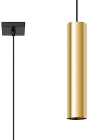 Sollux SL.1200 - Luster na lanku LAGOS 1xGU10/10W/230V zlatá