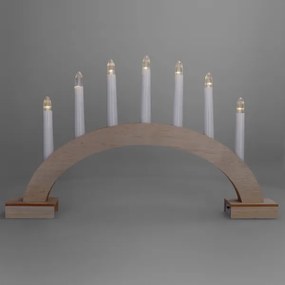 Brilagi - LED Vianočný svietnik 7xLED/2xAA 28x45 cm