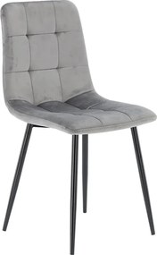 CH Jedálenská stolička Leon - sivá