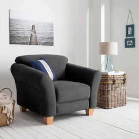 XXXLutz KRESLO, textil, čierna Sit & More - Online Only obývacie izby - 000144005393