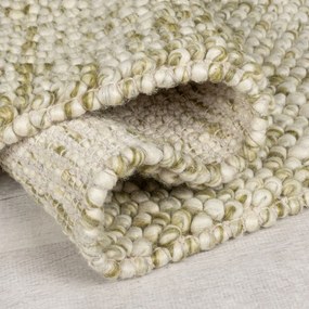 Flair Rugs, Ručne tkaný kusový koberec Minerals Green, 120x170, zelená, chodba / predsieň
