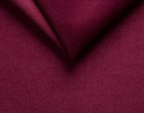 Posteľ Amy 180x200 cm, vínovo červená látka