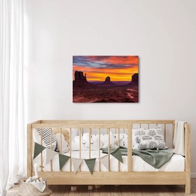 Obraz - Monument Valley v Arizone (70x50 cm)