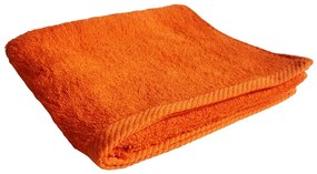 Uterák froté Deluxe oranžová 50x100cm