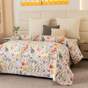 Prehoz na posteľ WILDFLOWERS, farebný Rozmer: 220 x 240 cm