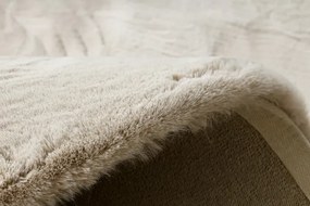 Koberec TEDDY NEW sand 52 béžový, kruh