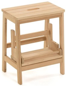 Stolička z brezového dreva v prírodnej farbe Nell – Kave Home