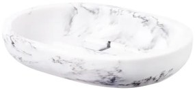 Erga Bianco, držiak na mydlo na postavenie, biela, ERG-07577
