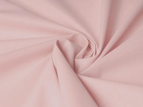 Biante Bavlnené jednofarebné posteľné obliečky Moni MO-048 Púdrovo ružové Jednolôžko 140x200 a 70x90 cm