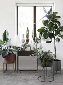 Ferm Living Stojan na kvety Plant Box Black