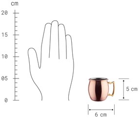 MOSCOW MULE Mini hrnček 60 ml