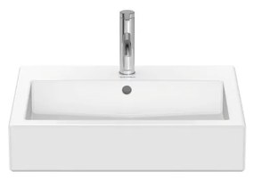 Duravit Vero - Umývadlo brúsené 600x470 mm, biela 0454600027