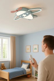 IKO LED stropná lampa s diaľkovým ovládačom – Lietadlo