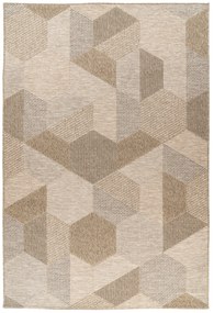 Obsession, Kusový koberec My Oslo 705 Taupe - na von aj na doma, 80x150, béžová, chodba / predsieň