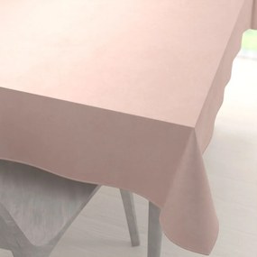 Biante Veľký zamatový obdĺžnikový obrus Velvet Premium SVP-043 Púdrovo ružový 160x200 cm