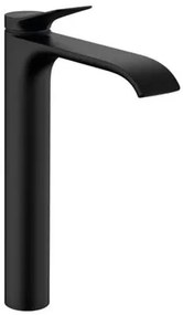 Hansgrohe Vivenis vysoká umývadlová batéria s výpusťou matná čierna 75040670