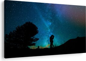 Obraz - Stretnutie pod hviezdami (90x60 cm)