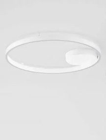 LED stmievateľné biele dizajnové stropné svietidlo Hedra 60
