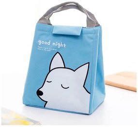 Termotaška na desiatu GOOD NIGHT, modrá