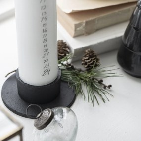 Ib Laursen Kovový svietnik Pillar Candle